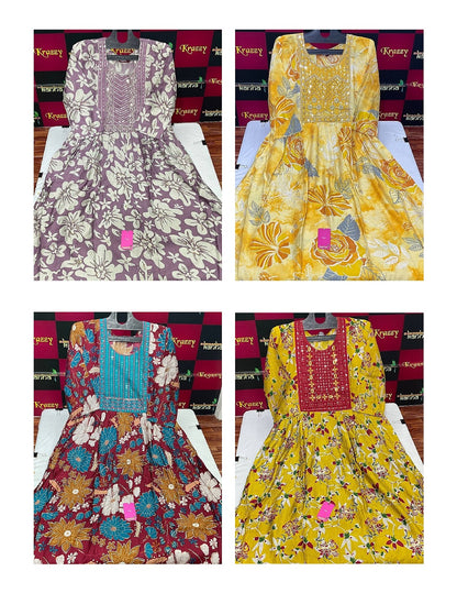 Vivo 300725 Kanha Vetican Kurti With Pocket Manufacturer India