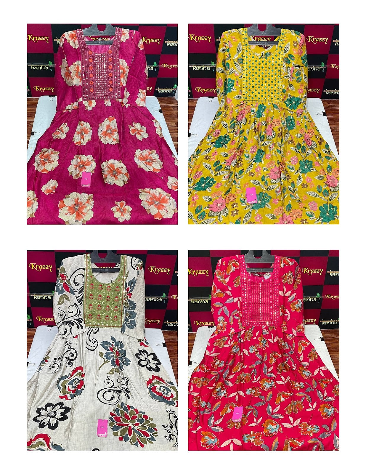 Vivo 300725 Kanha Vetican Kurti With Pocket Manufacturer India