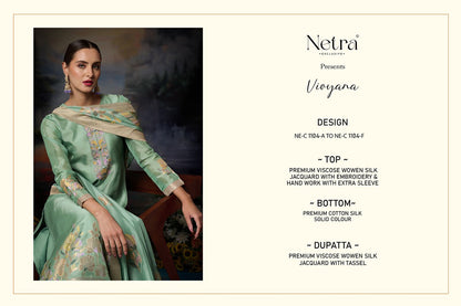 Vivyana Netra Premium Viscose Pant Style Suits Wholesale Rate