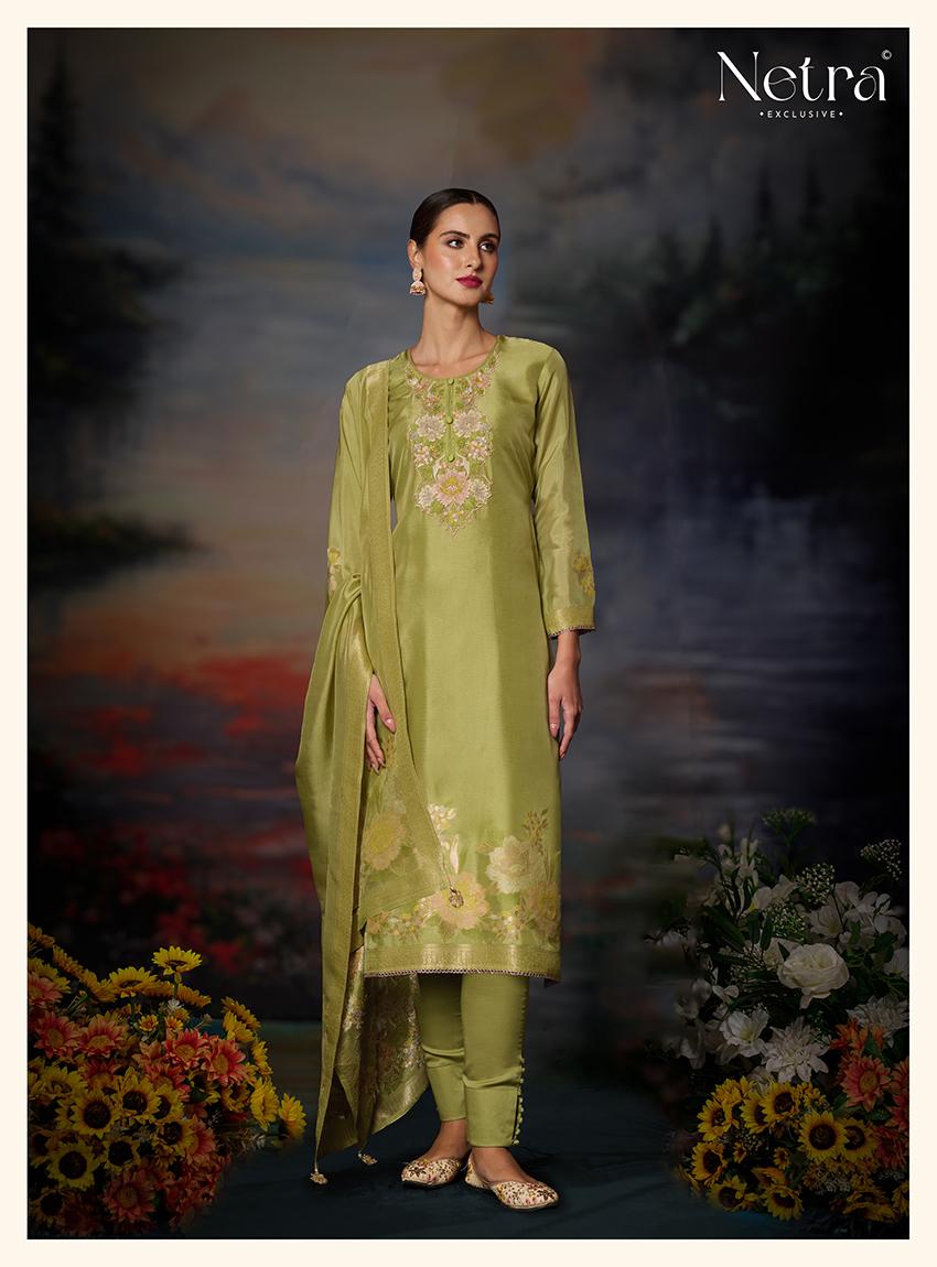 Vivyana Netra Premium Viscose Pant Style Suits Wholesale Rate