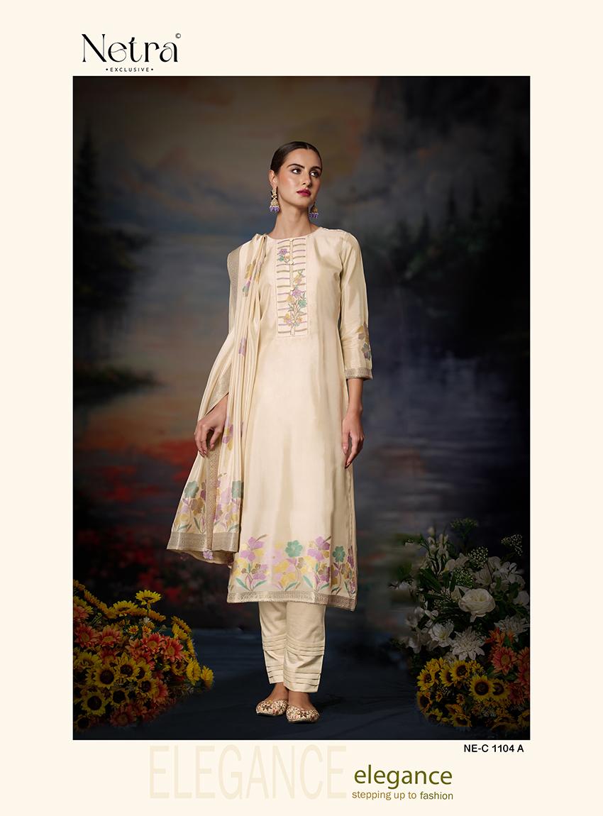 Vivyana Netra Premium Viscose Pant Style Suits Wholesale Rate