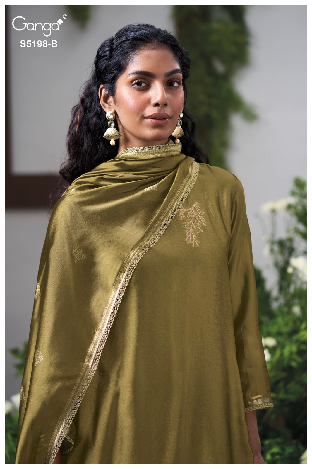 Viyati S5198 Ganga Woven Silk Pant Style Suits Supplier