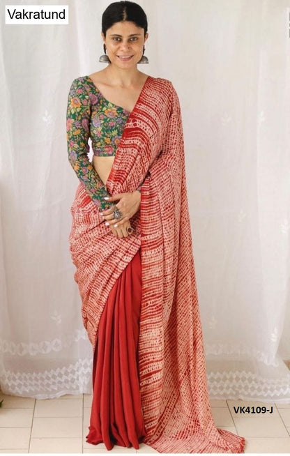 Vk4109 Vakratund Chanderi Sarees Exporter India