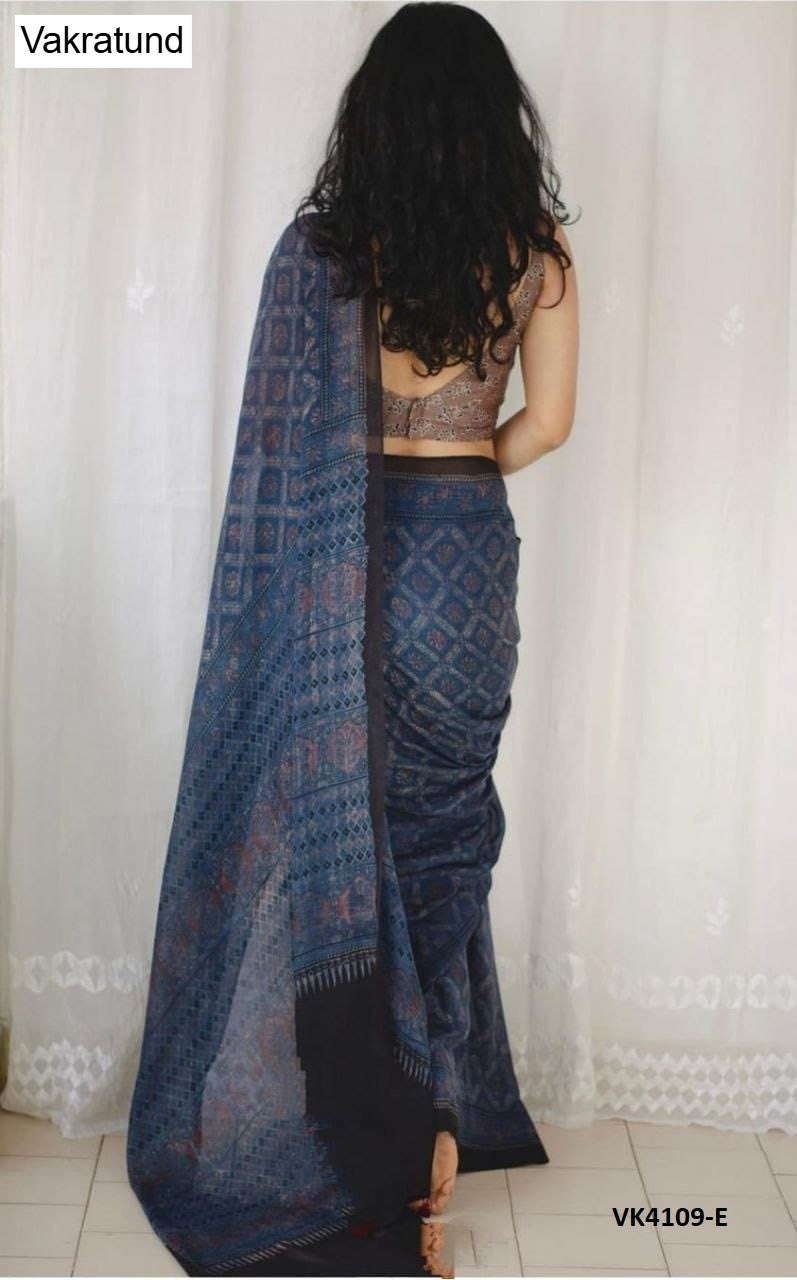 Vk4109 Vakratund Chanderi Sarees Exporter India