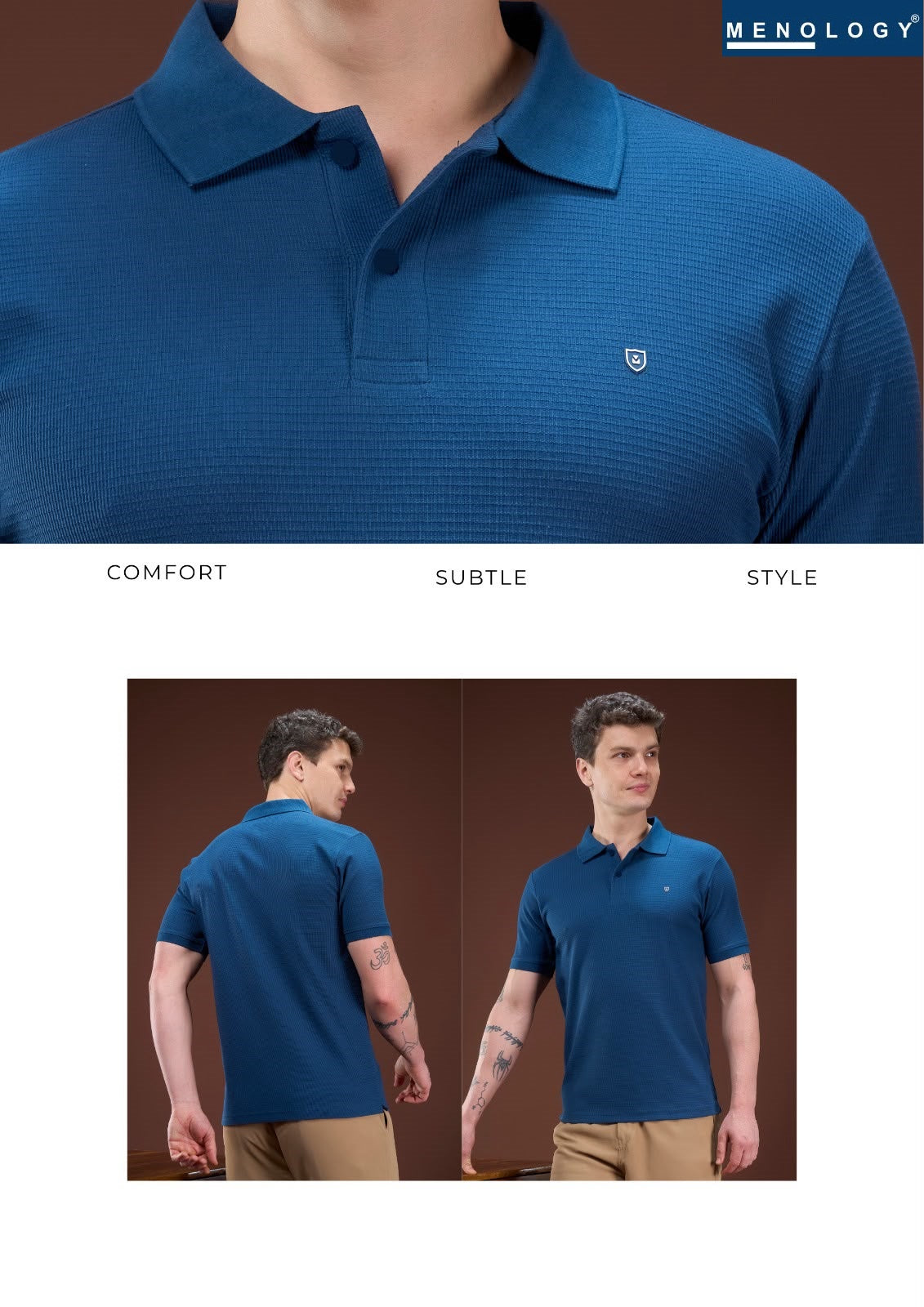 Vm-Ih-06 A Dn 2868 Menology Cotton Lycra Mens Tshirts Exporter India