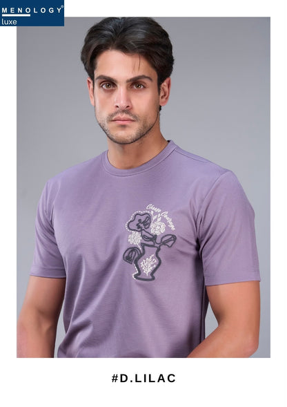Vm-Ih-120 A Menology Interlock Mens Tshirts Manufacturer