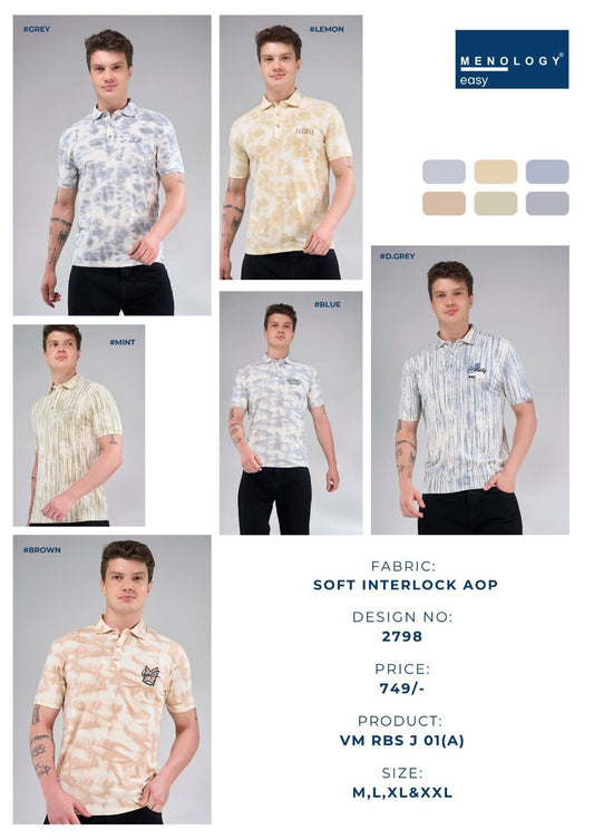 Vm-Rbs-J-01(A) 2798 Menology Aop Mens Tshirts Manufacturer Gujarat