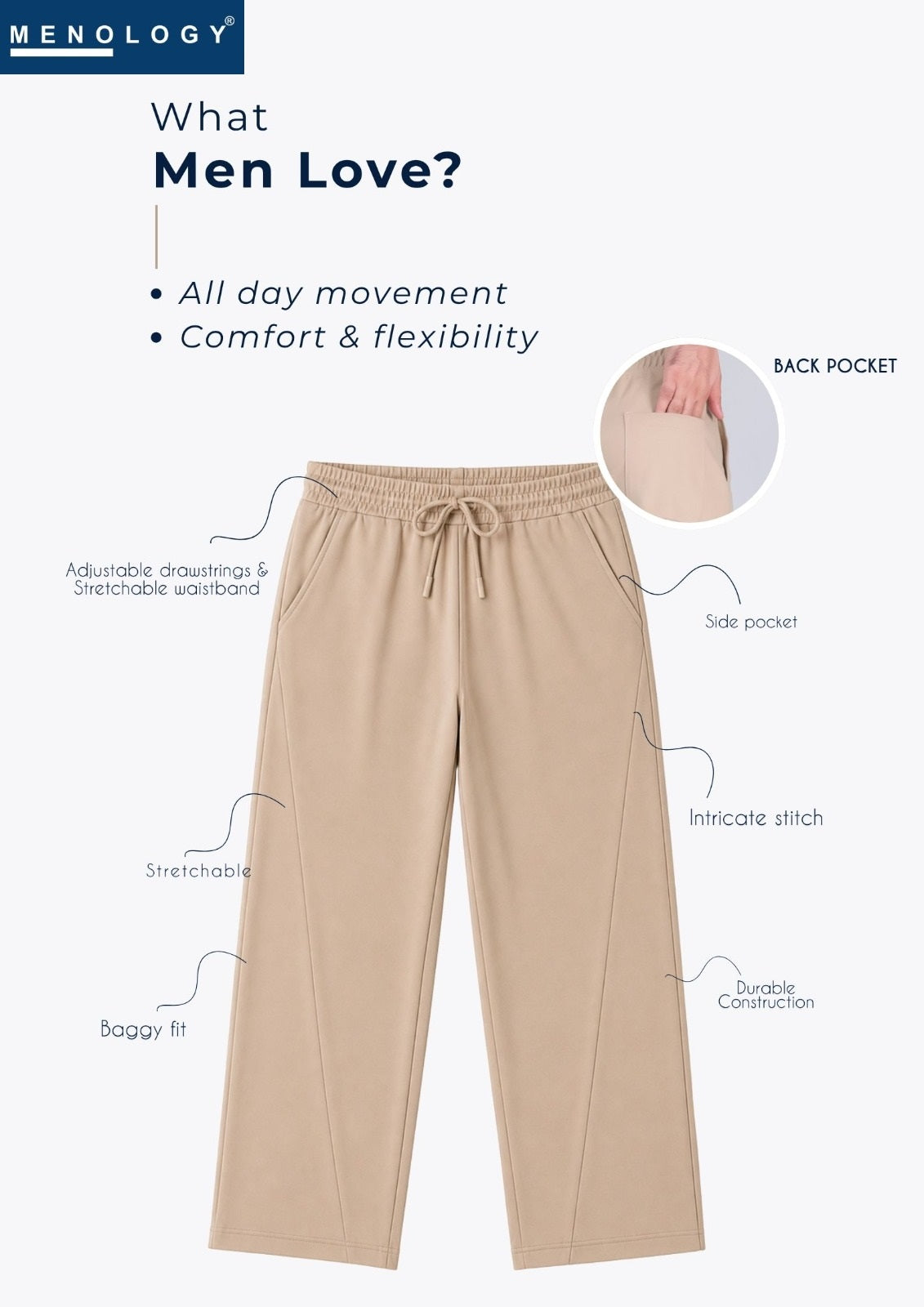 Vm Gm J 06 A Menology Cotton Looper Mens Track Pants Wholesale Rate