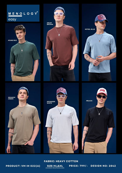 Vm Ih 022 A 2842 Oversized Menology Cotton Mens Tshirts Supplier Gujarat