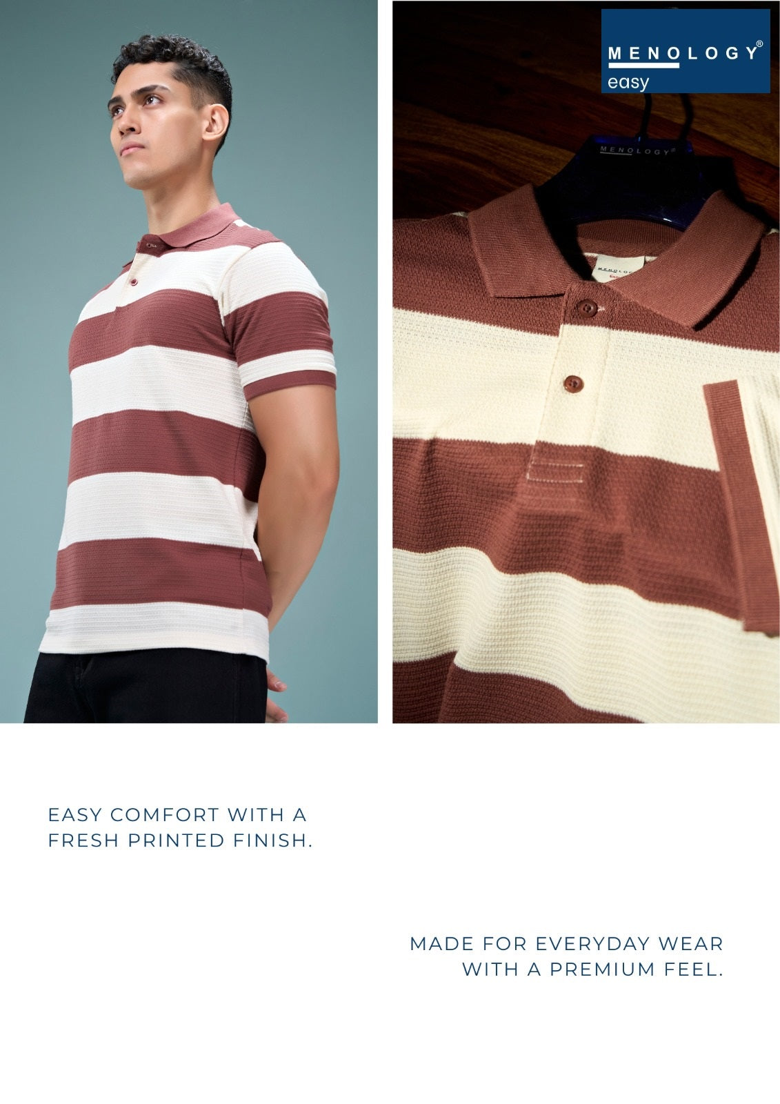 Vm Ih 04 A 2884 Polo Menology Ottoman Rib Knit Mens Tshirts Wholesale