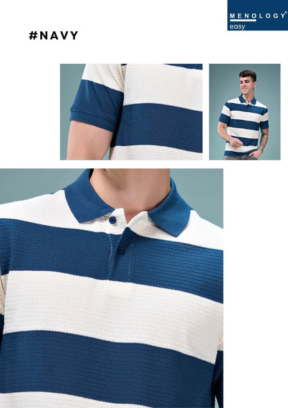 Vm Ih 04 A 2884 Polo Menology Ottoman Rib Knit Mens Tshirts Wholesale