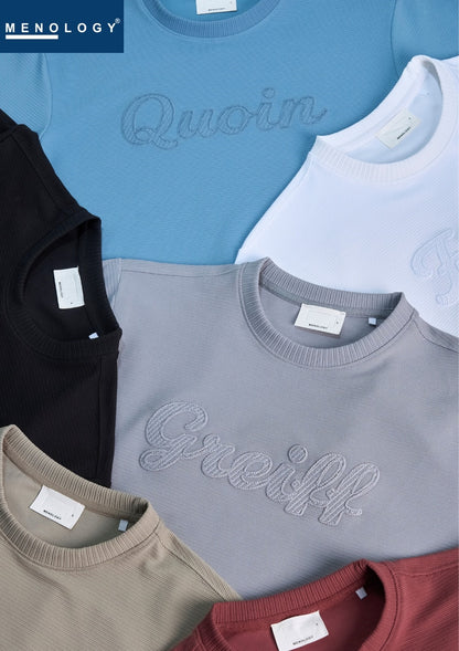 Vm Ih 070 A Knit Menology Cord Mens Tshirts Exporter Gujarat