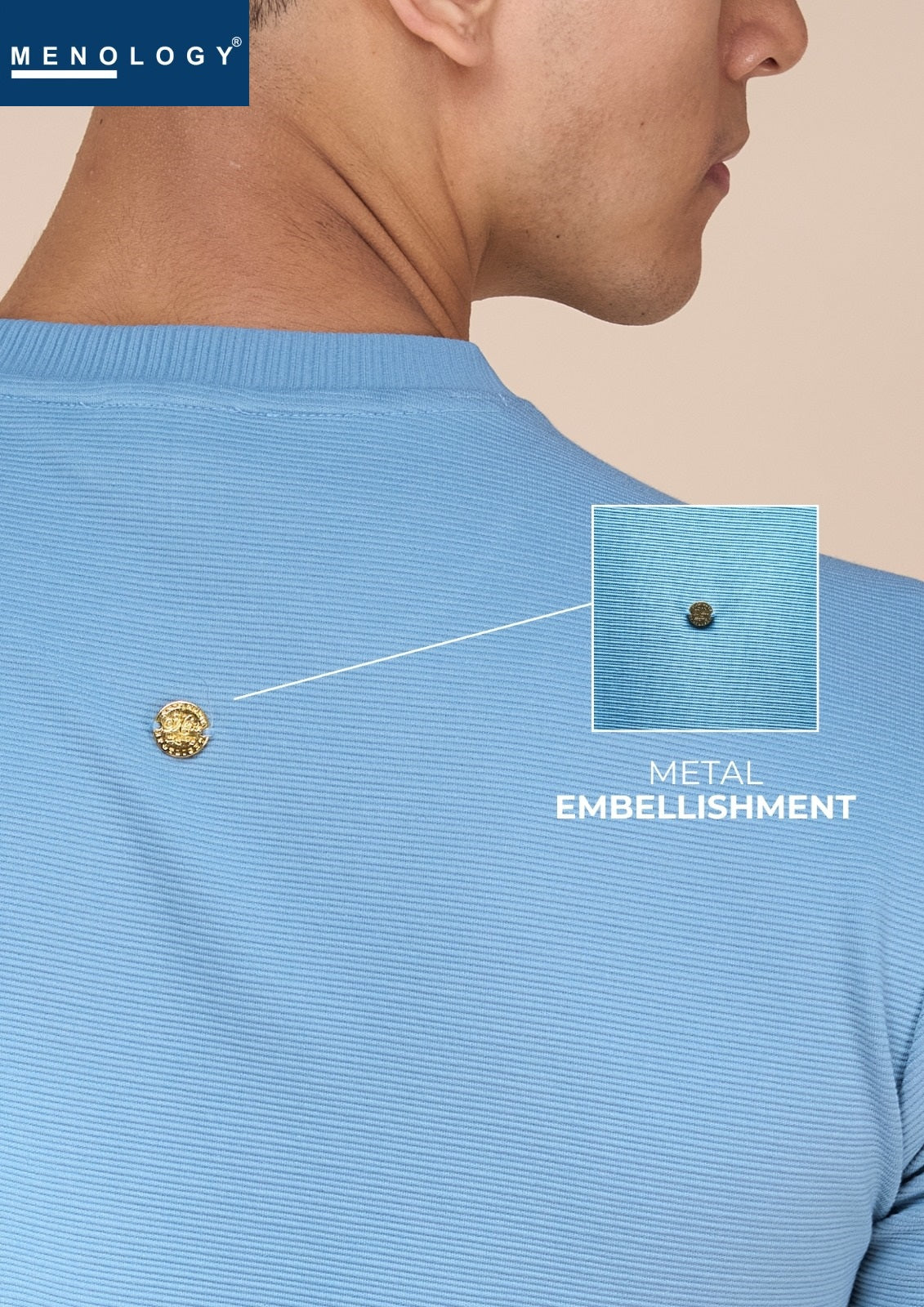 Vm Ih 070 A Knit Menology Cord Mens Tshirts Exporter Gujarat