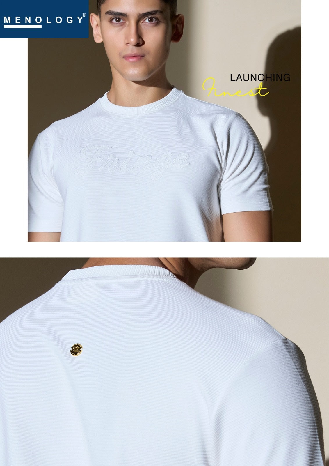 Vm Ih 070 A Knit Menology Cord Mens Tshirts Exporter Gujarat