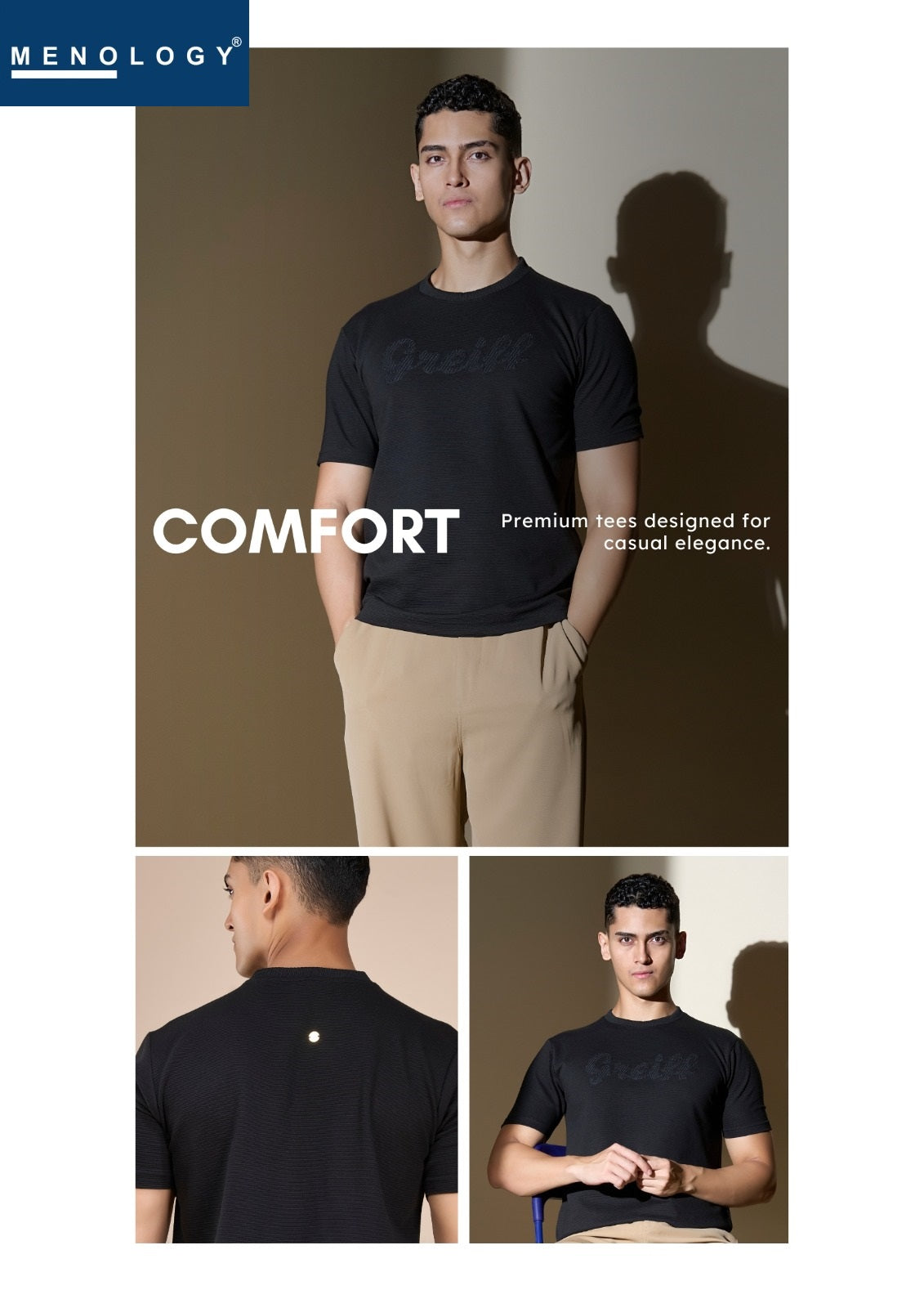 Vm Ih 070 A Knit Menology Cord Mens Tshirts Exporter Gujarat