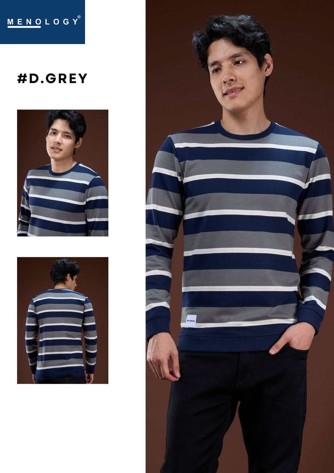 Vm Ih 082A Full Sleeves Menology Cotton Looper Mens Tshirts Manufacturer Gujarat