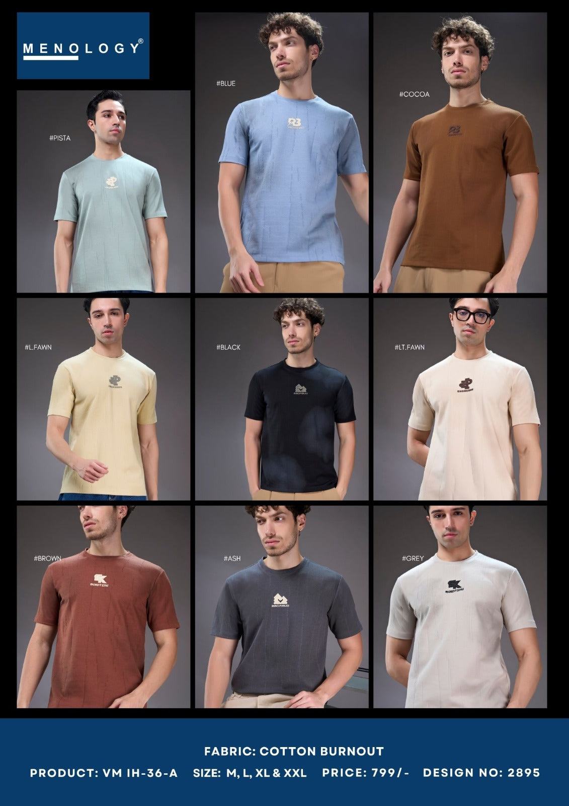 Vm Ih 36 A Dn 2895 Menology Cotton Mens Tshirts Manufacturer