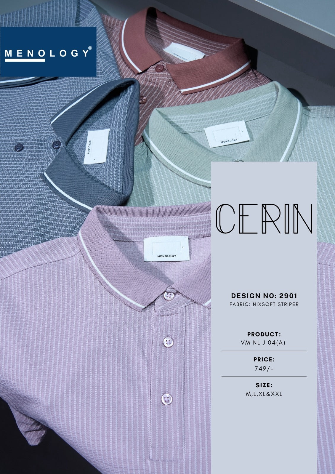 Vm Nl J 04 A Polo Menology Striper Mens Tshirts Wholesale