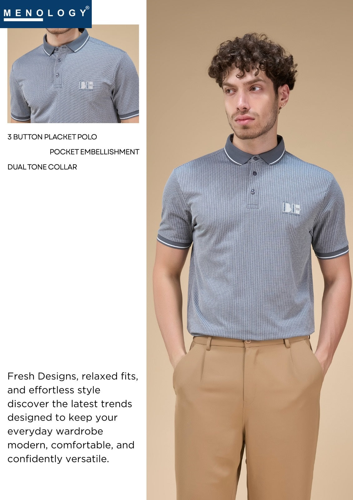 Vm Nl J 04 A Polo Menology Striper Mens Tshirts Wholesale