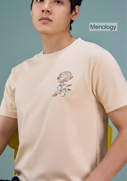 Vm Rbs J 03 (A) 2879 Heavy Embroidery Menology Imported Mens Tshirts Manufacturer India