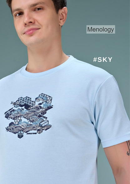 Vm Rbs J 03 (A) 2879 Heavy Embroidery Menology Imported Mens Tshirts Manufacturer India