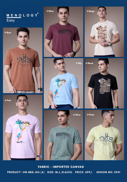 Vm Rbs J 04 (A) 2941 Menology Imported Mens Tshirts Manufacturer Gujarat