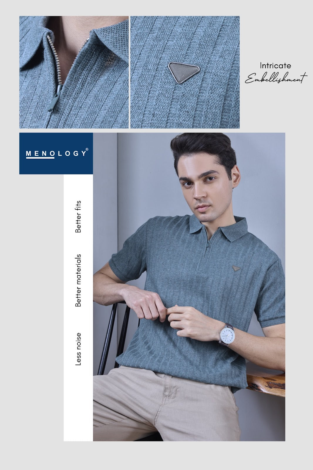 Vm Sds-J-07(A) 2937 Polo Menology Knit Mens Tshirts Wholesaler Ahmedabad
