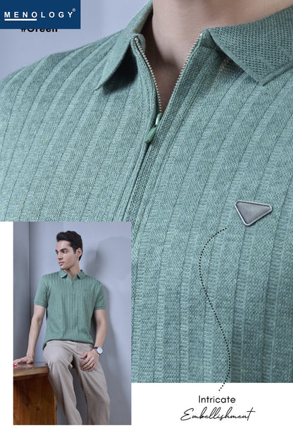 Vm Sds-J-07(A) 2937 Polo Menology Knit Mens Tshirts Wholesaler Ahmedabad