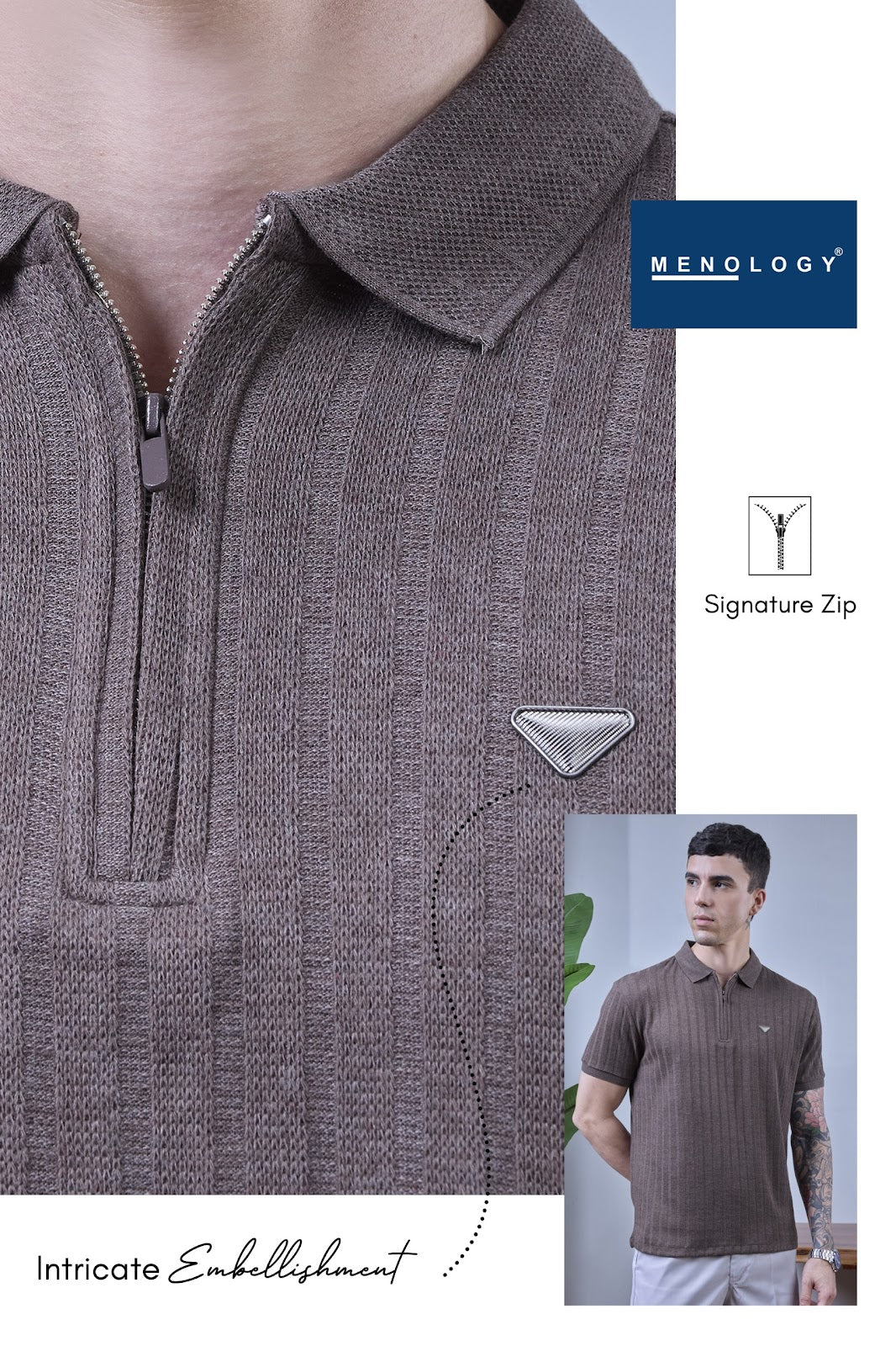 Vm Sds-J-07(A) 2937 Polo Menology Knit Mens Tshirts Wholesaler Ahmedabad