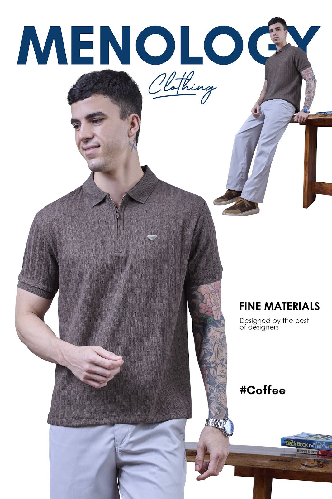 Vm Sds-J-07(A) 2937 Polo Menology Knit Mens Tshirts Wholesaler Ahmedabad