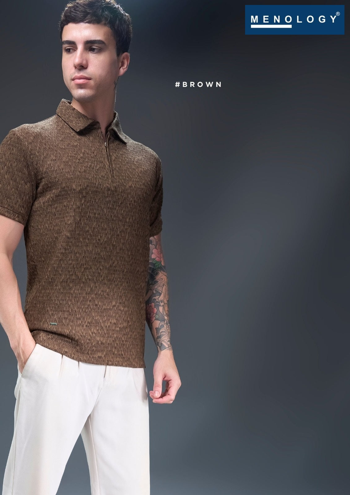 Vm Ss-S-01 (A) 2897 Menology Knit Mens Tshirts Exporter India