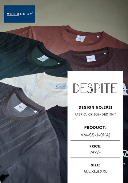 Vm Ss J 01 A 2921 Knit Menology Mens Tshirts Wholesale Price