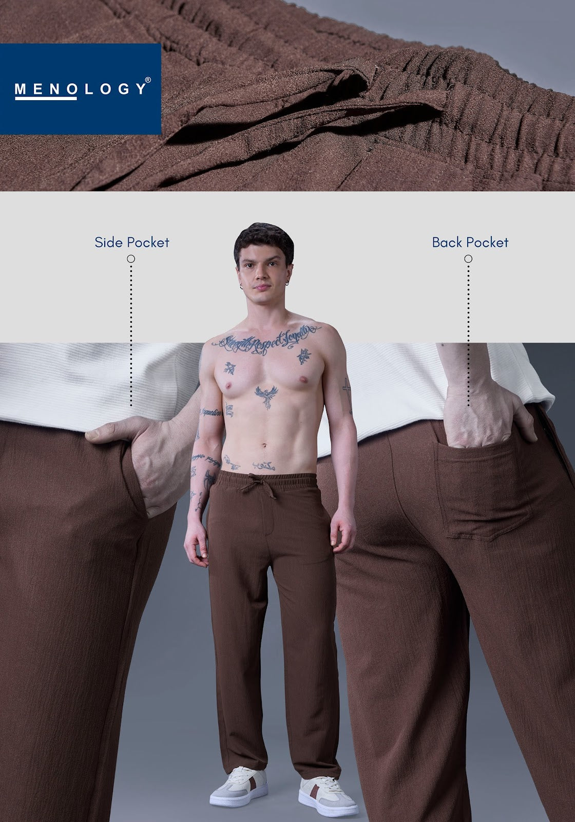 Vm Vvg-J-03(A) 2923 Menology Knit Mens Track Pants Wholesaler India