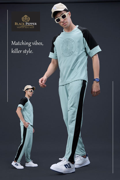 Vno 324 To 329 Black Pepper Looper Mens Co Ord Set Supplier Gujarat
