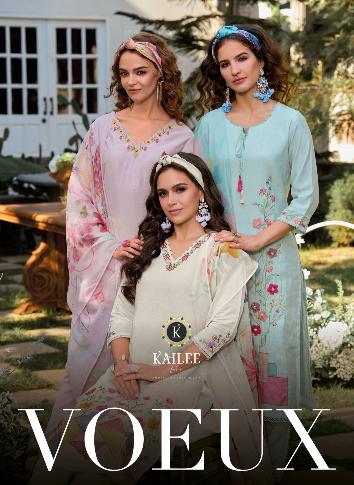 Voeux Kailee Fashion Viscose Readymade Pant Style Suits Wholesale