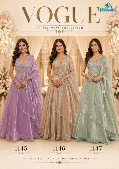 Vogue Mrudangi Fandy Silk Readymade Lehenga Choli Wholesale