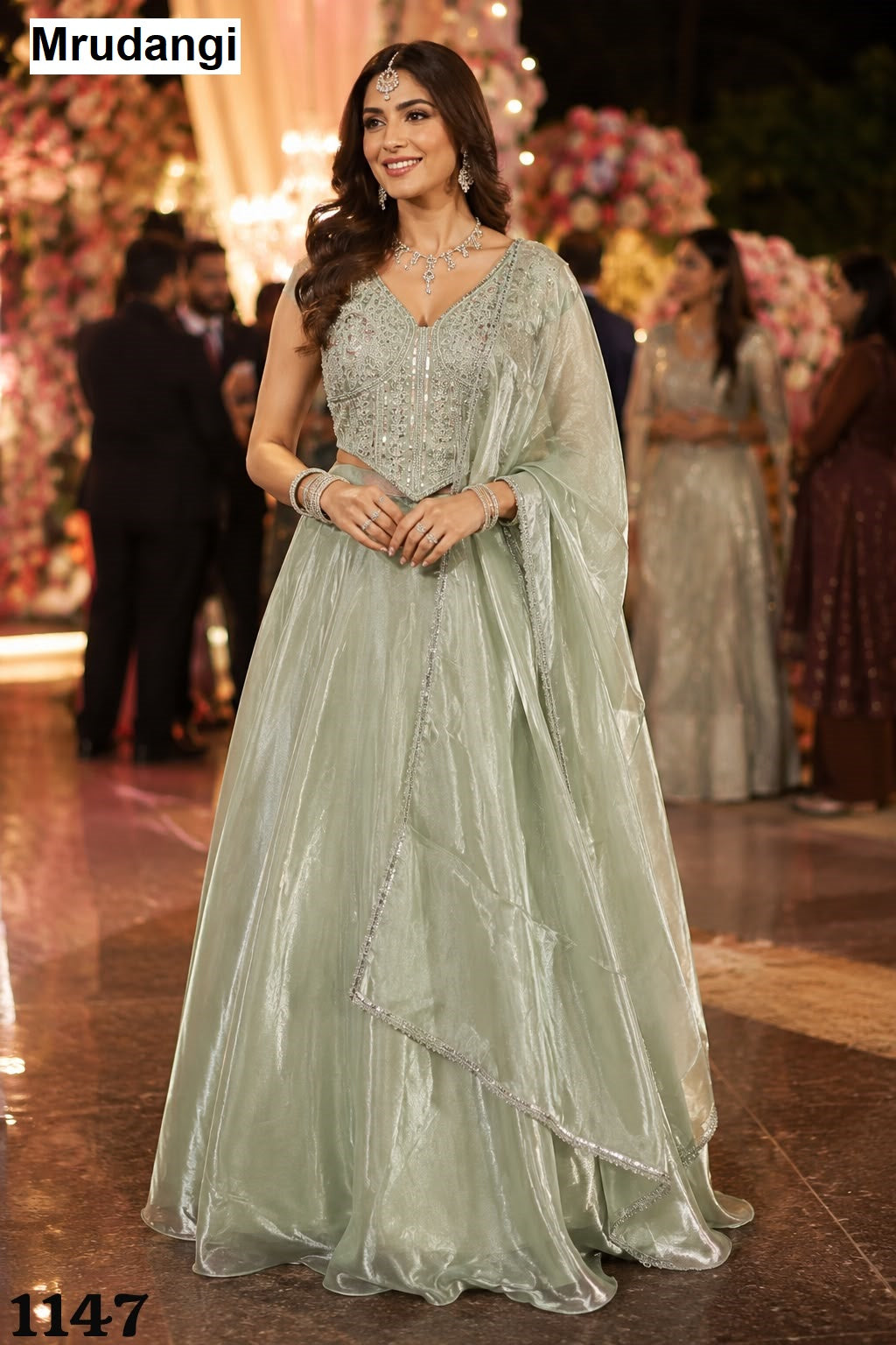 Vogue Mrudangi Fandy Silk Readymade Lehenga Choli Wholesale