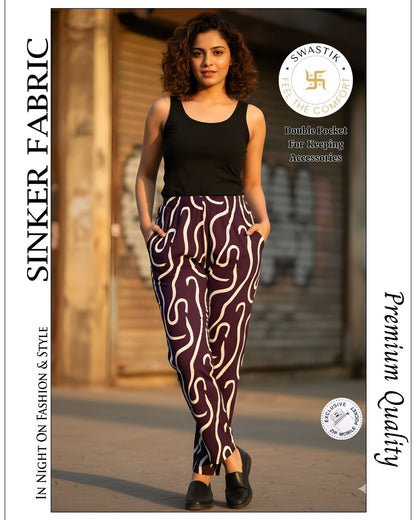 Vol 0003 C Swastik Sinker Women Night Lower Exporter Ahmedabad