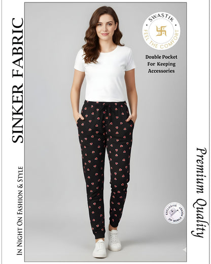 Vol 0003 C Swastik Sinker Women Night Lower Exporter Ahmedabad