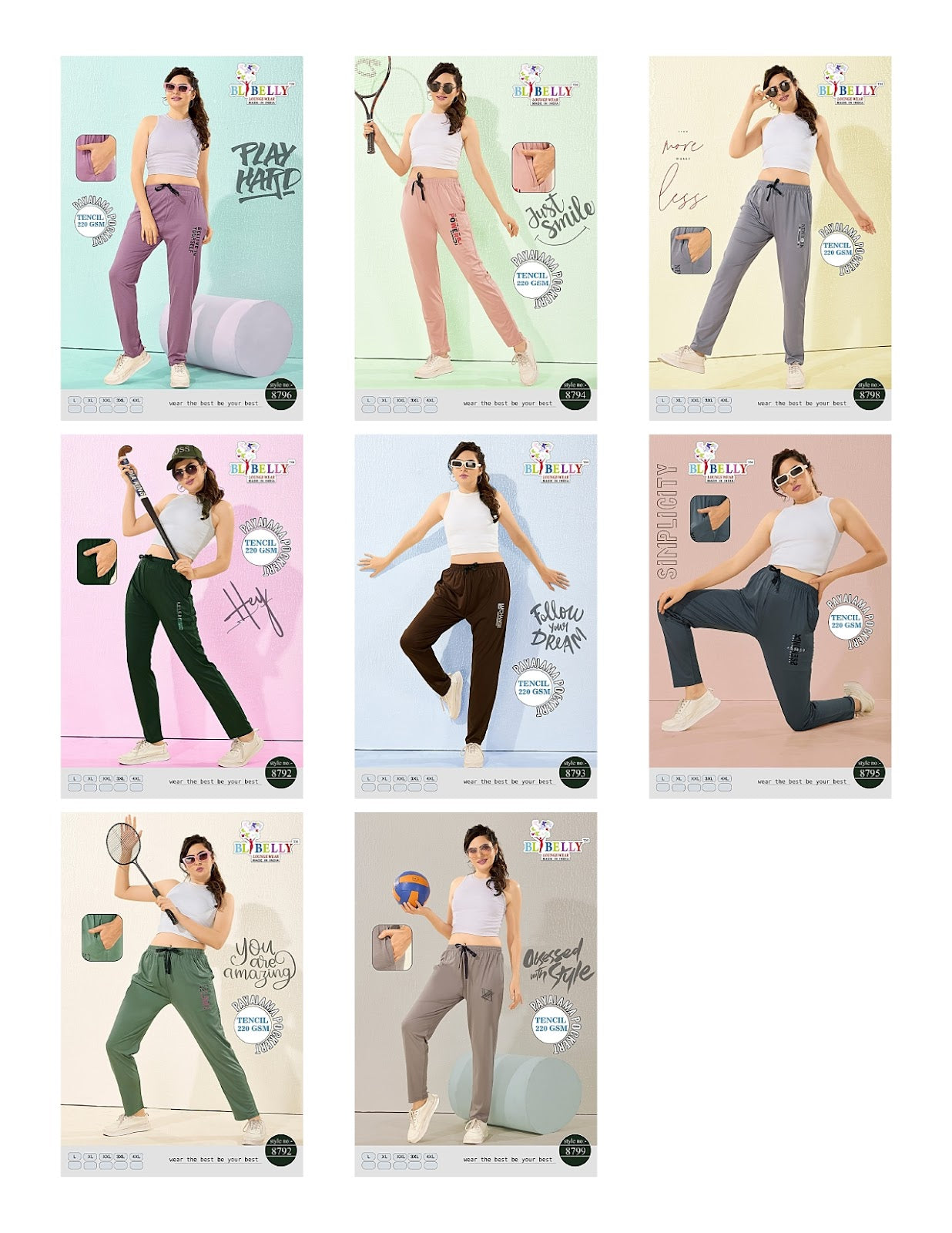 Vol 06 Belly Tencil Women Track Pants Manufacturer India