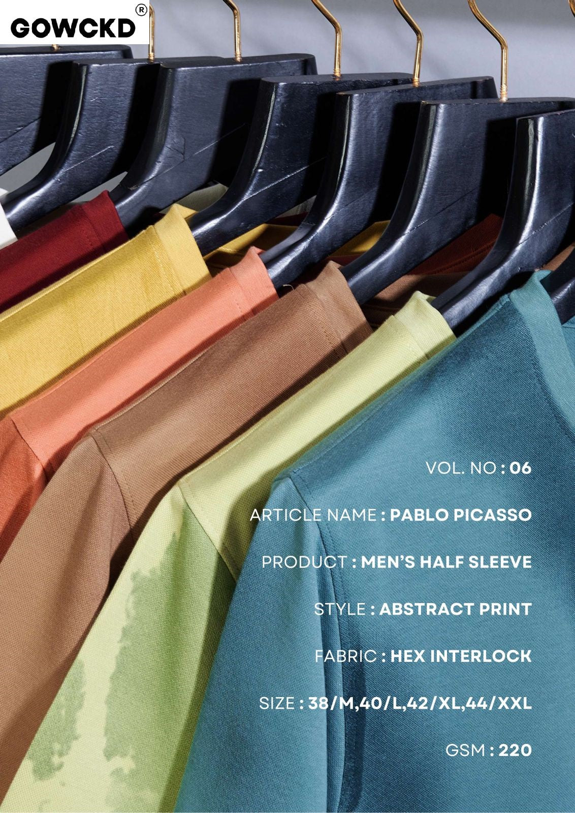 Vol 06 Gowckd Interlock Mens Tshirts Manufacturer Ahmedabad