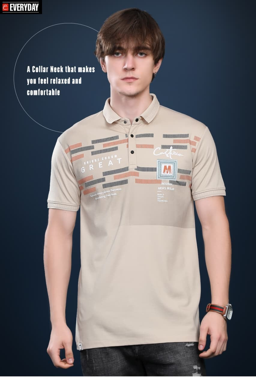 Vol 1008 Everyday Tencil Lycra Mens Tshirts Manufacturer India