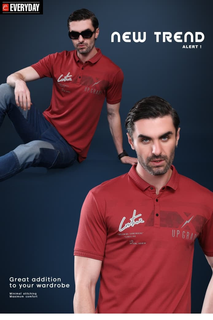 Vol 1008 Everyday Tencil Lycra Mens Tshirts Manufacturer India