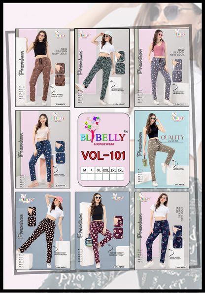 Vol 101-103 Belly Hosiery Sinker Women Night Lower Wholesaler India