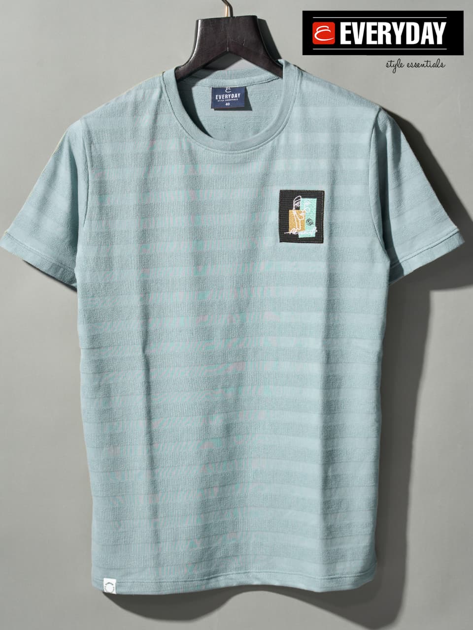 Vol 1013 Everyday Jacquard Knit Mens Tshirts Supplier