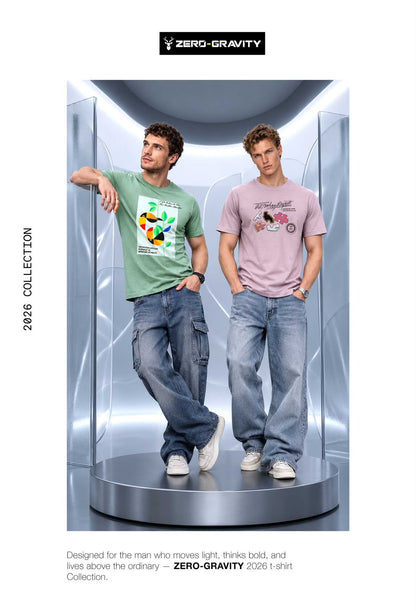 Vol 1019 To 1026 Plus Size Zero Gravity Lycra Mens Tshirts Exporter