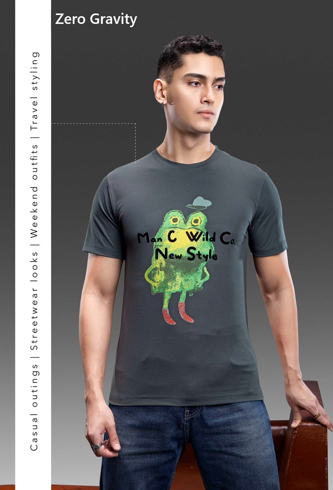 Vol 1019 To 1026 Plus Size Zero Gravity Lycra Mens Tshirts Exporter