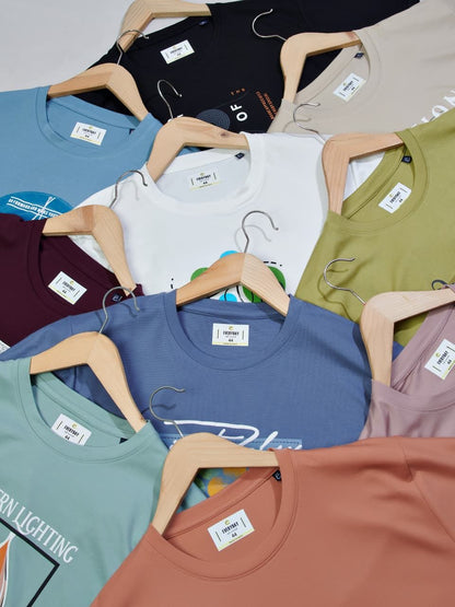 Vol 1033 Everyday Tencil Lycra Mens Tshirts Supplier Gujarat