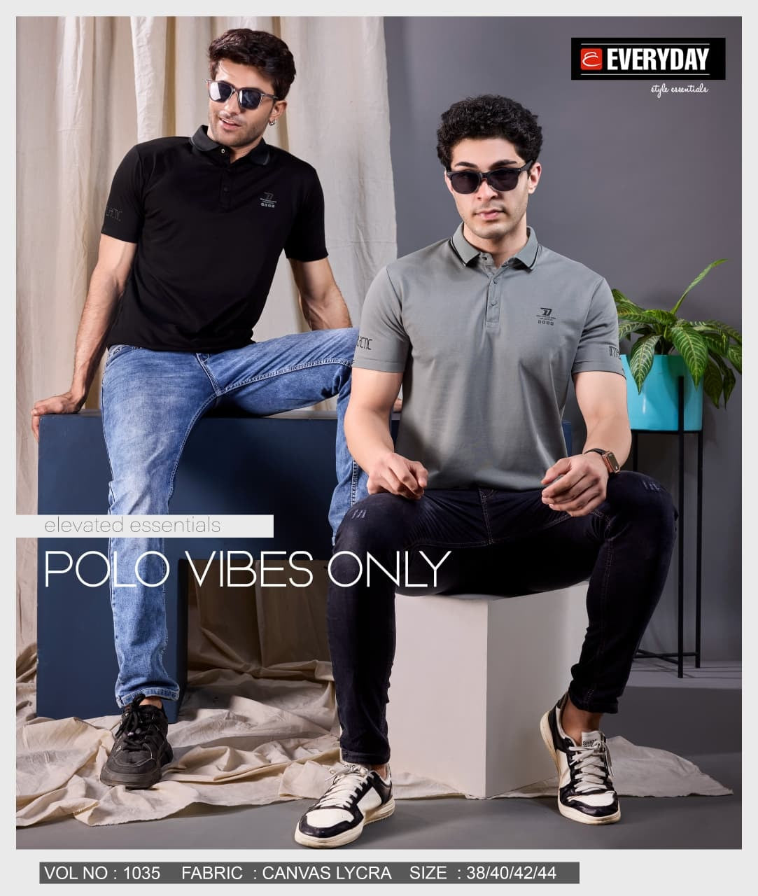 Vol 1035 Everyday Canvas Mens Tshirts Wholesale Rate