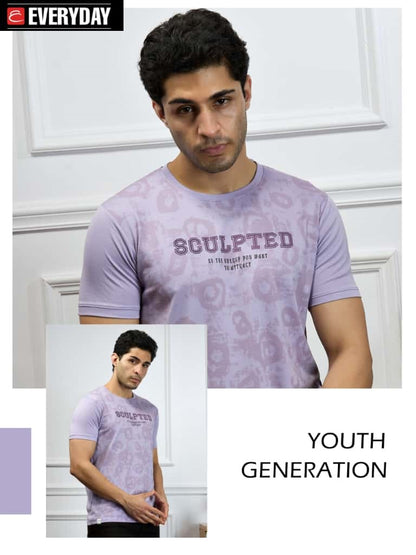 Vol 1037 Everyday Tencil Lycra Mens Tshirts Exporter Ahmedabad